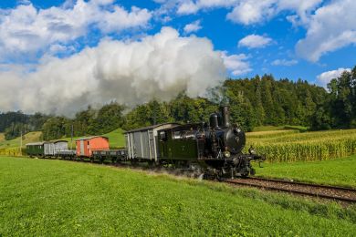 Trains marchandises en Emmental (DBB+VHE)