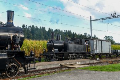 Trains vapeur sur l'Emmental