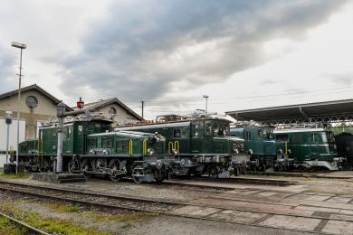 Journée portes ouvertes à Brugg (CFF-H et Mikado 1244)